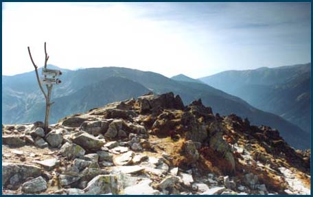 Widok z Kasprowego na Tatry Sowackie
